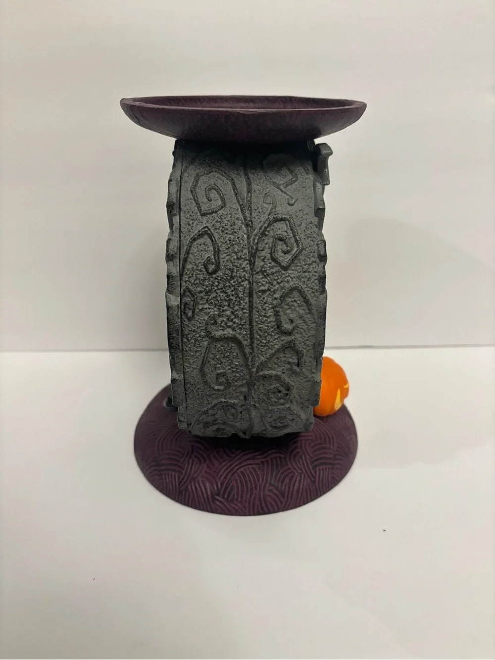 Bath & Body Works Nightmare Before Christmas Spiral Hill Light Up Candle Holder